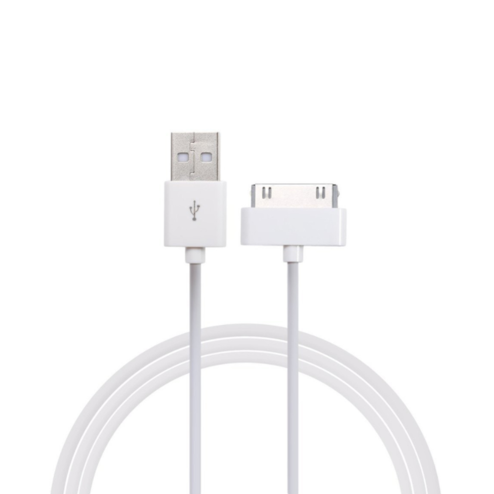 6FT 30 Pin Cable for iPhone 4s, USB Charging and Cable Sync Dock Connector Data Cable for iPhone 4/ 4s, iPhone 3G/3Gs, iPad 3/2/ 1,iPod Classic iPod Touch iPod Nano iPhone 4 USB 30 Pin Charger Cable
