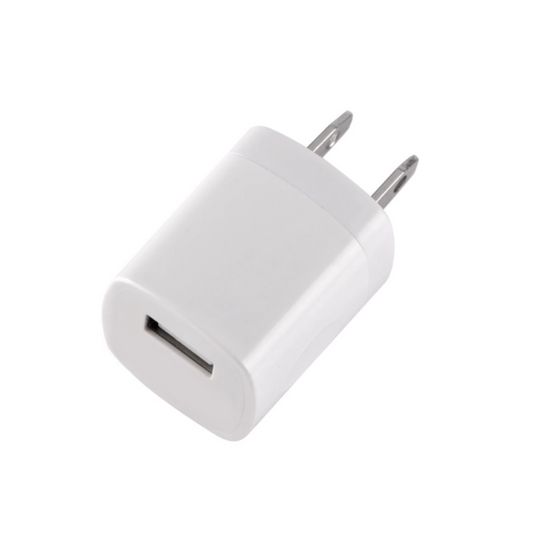 2-Pack USB Wall Charger, 1A/5V Charger Adapter USB Plug, Cube Charging Block Compatible with iPhone X/8/7/6/6S Plus, X Xs Max XR, iPad, Samsung, Android, and More