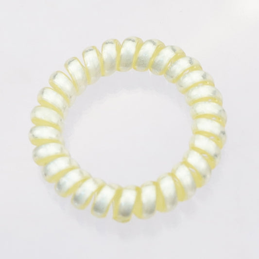 1 pc Color Luminous Telephone Line Hair Ring Rubber Band Soft For Women Ponytail