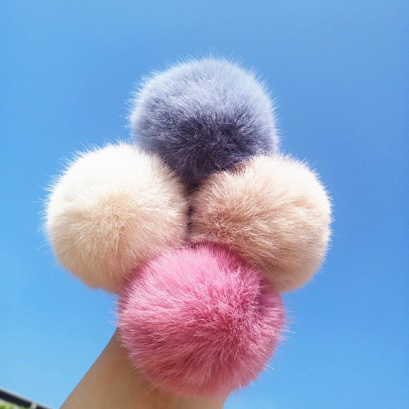 11 Styles Women Pompom Hair Ties Girls Elastic Hair Band Rubber Band Hair