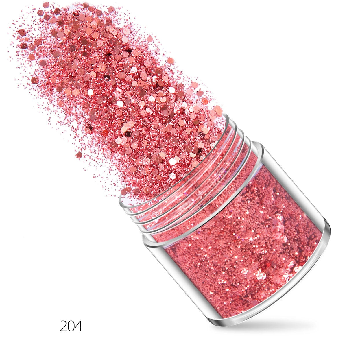 27 Styles Mirror Silver Nail Art Mermaid Glitter Hexagon Paillette Sequins