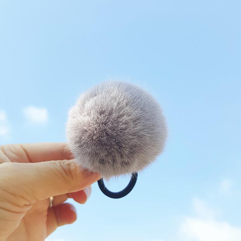 11 Styles Women Pompom Hair Ties Girls Elastic Hair Band Rubber Band Hair