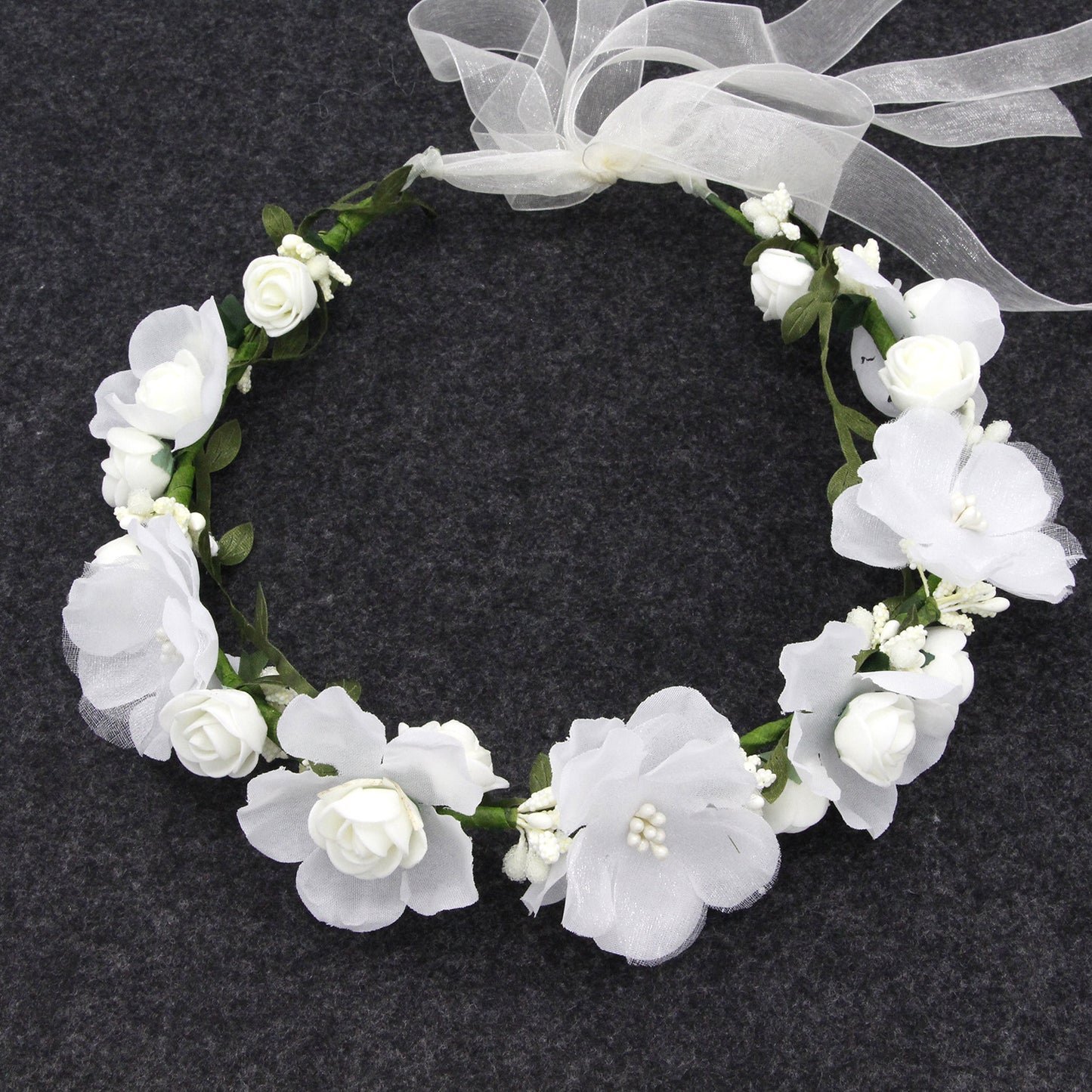 Simulation Garland Headdress Hair Accessories Seaside Holiday Head Flower