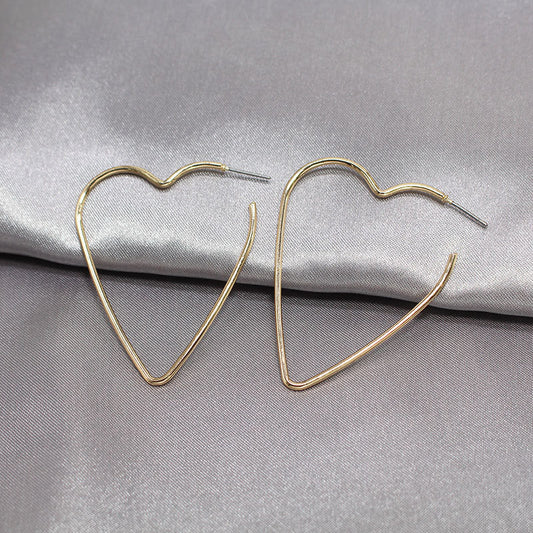 Heart Shape Drop Dangle Earrings Women Jewelry Gift for Her Accessories