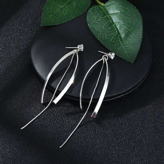 Metal Tassel Dangle Earrings Special Gift for Women Girl Fashion Jewelry