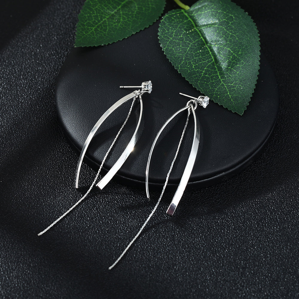 Metal Tassel Dangle Earrings Special Gift for Women Girl Fashion Jewelry