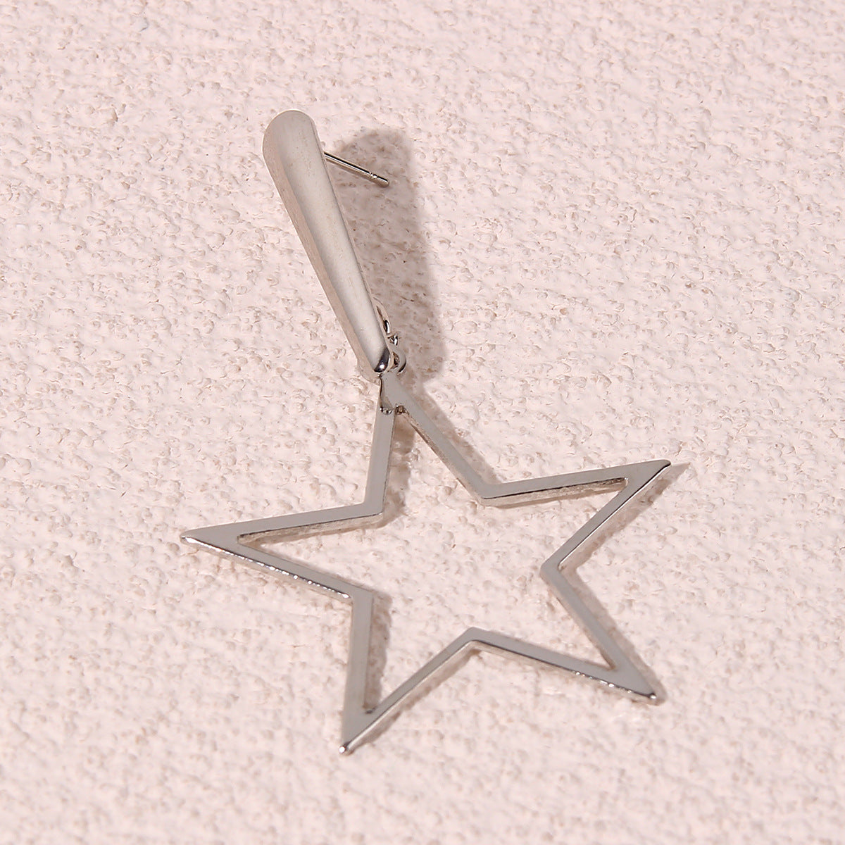 Geometric Star Drop Ear Dangle Fashion Earrings for Women Party Jewelry Gift