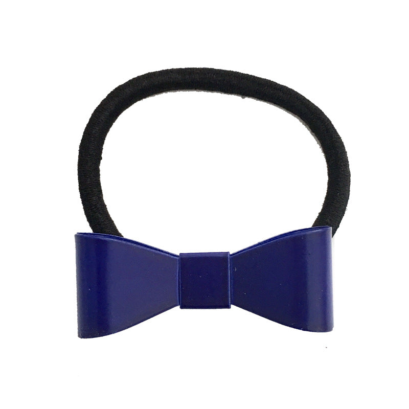 Fashion Simple Metal Texture Hair Rope Fashion