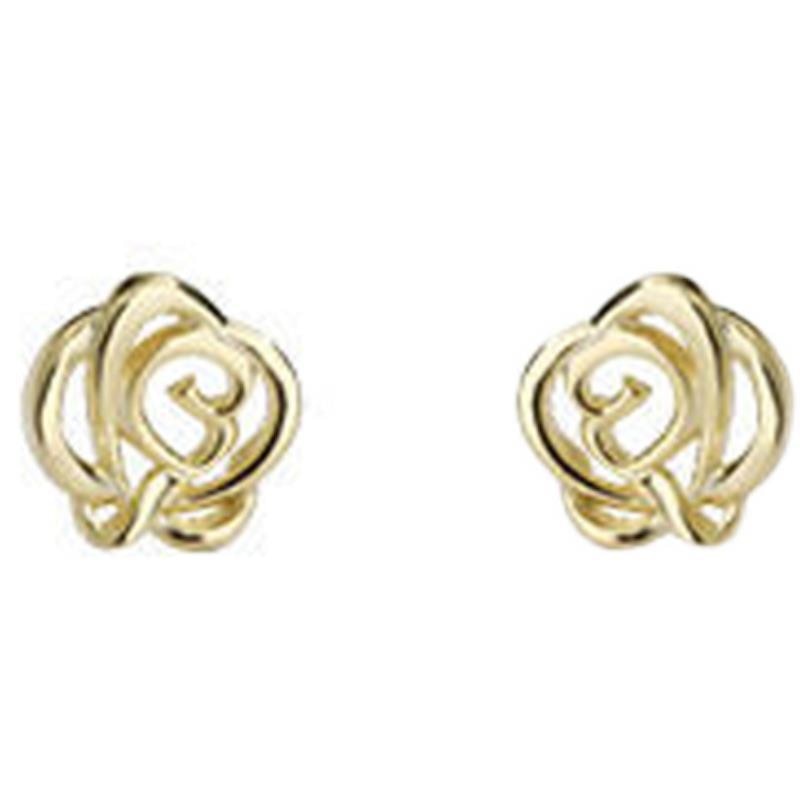 Rose Earrings Small Earrings For Women Fashionable Elegant Cool Wind stud