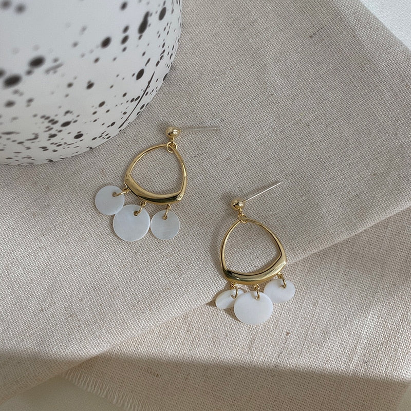 14 Styles Elegant Flower Opal Drop Earrings Women Girl Party Gift Fashion Ear