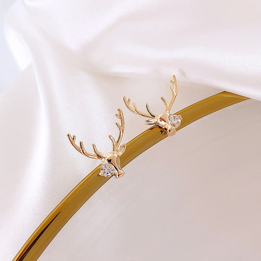 Deer Stud Earring Wedding Party Birthday Gift Jewelry Cute Earrings