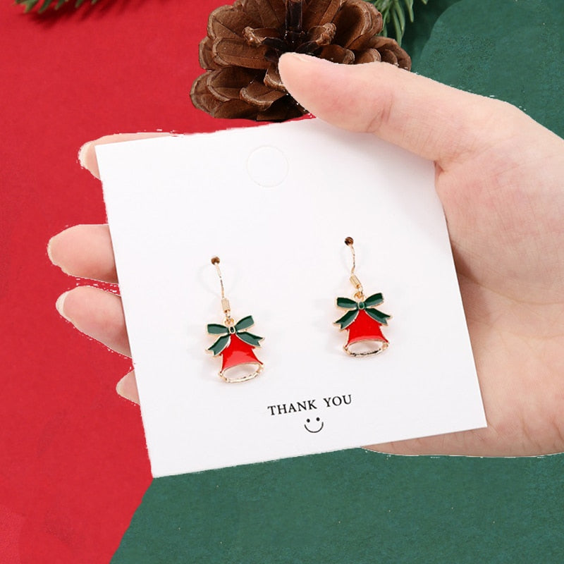 13 Styles Snowflake Bell Xmas Tree Brown Elk Snowman Santa Claus Sock Star