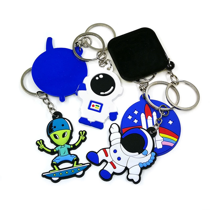 5 Styles Creative Magic Space series Keyring Cute Cartoon Style Keychains Bag