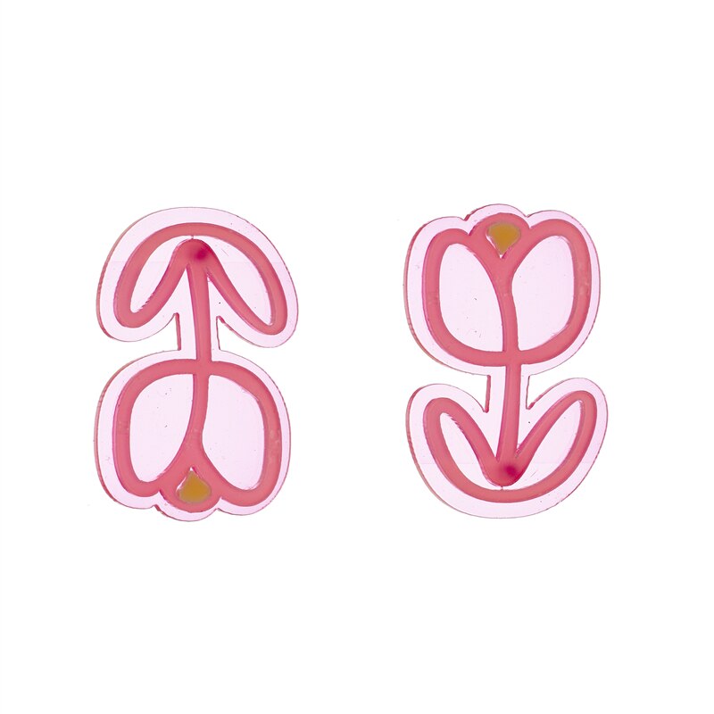31 Styles Unique Designs Acrylic Drop Earrings Women Travel Fashion Cartoon