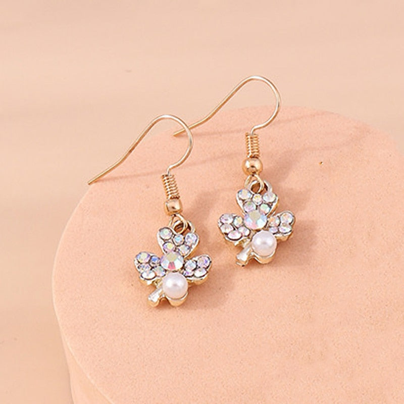 Floral Style Drop Earrings Women Gifts Earring Cute Girls Eardrop Jewelry