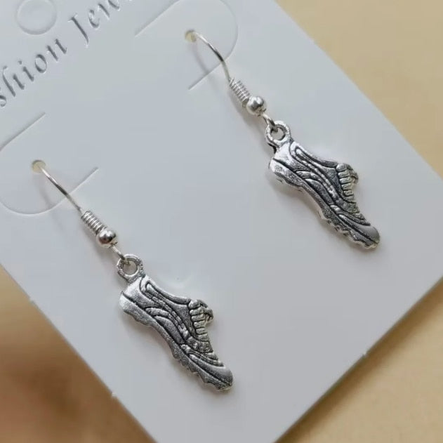 Football Shoes Dangle Earrings Fashion Party Girls Pendant Earrings Women