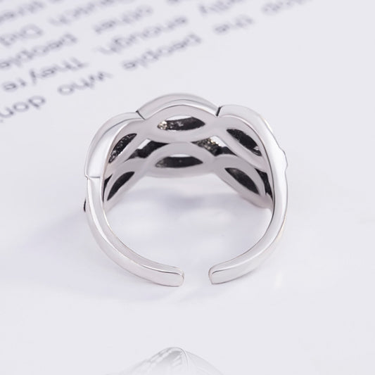 Curved Punk Personality Men's And Women's Rings