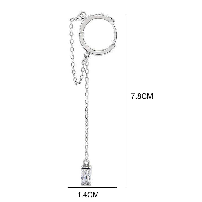 Ear Cuff Pendant Dangle Fashion Earrings for Women Stylish Party Jewelry Gift