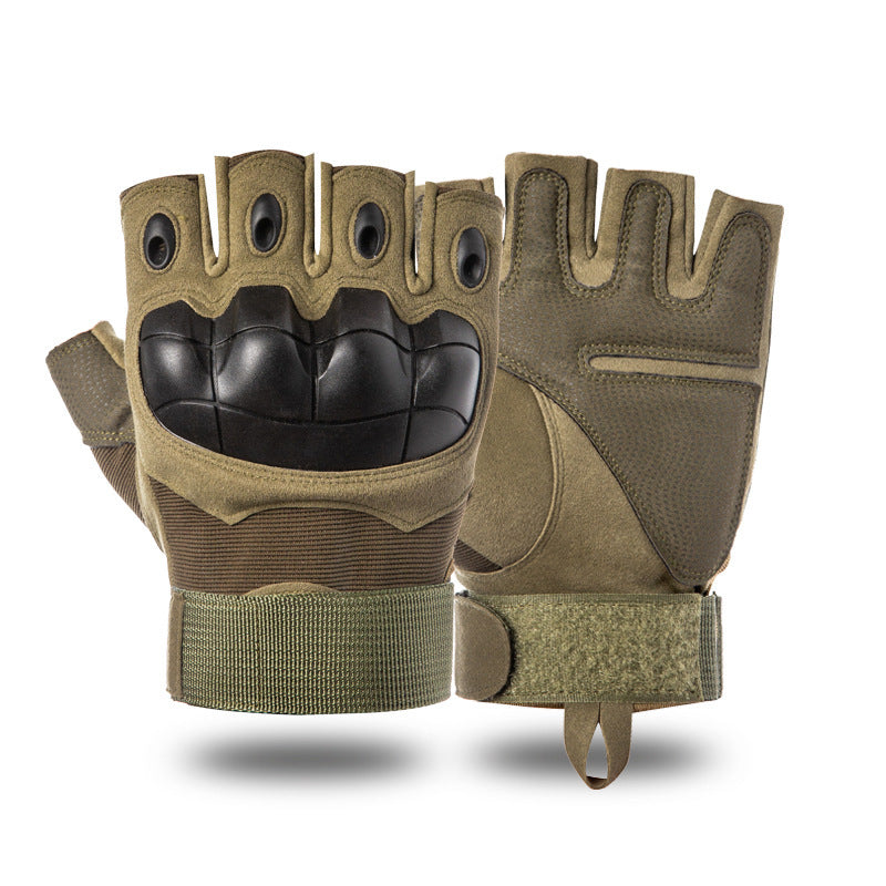 Full Finger Protective Sports Training Outdoor Army Fan Riding Gloves Men