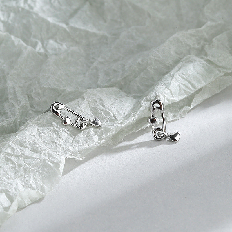 Mini Clothes Pin Shape Jewelry Fashion Dangle Earrings for Girls Party Birthday Gift