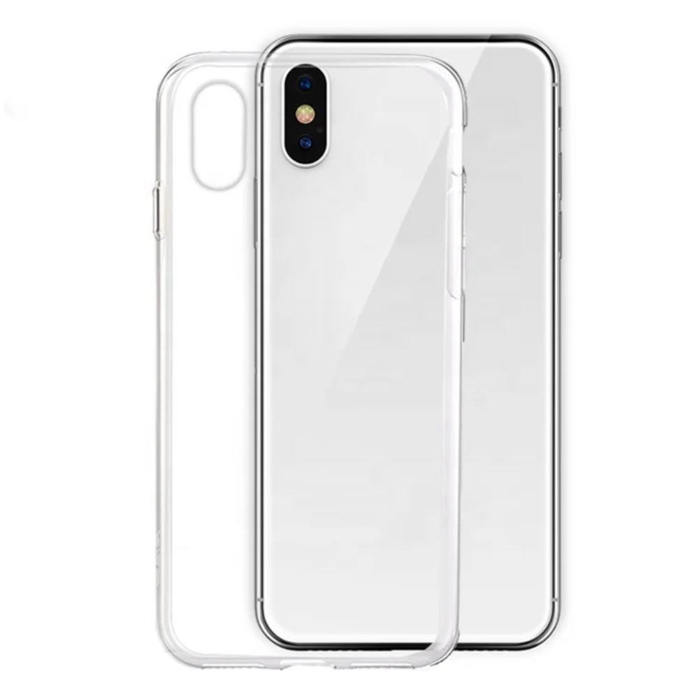 Qixxronics Transparent Case for iPhone XS Shockproof Clear Phone Case