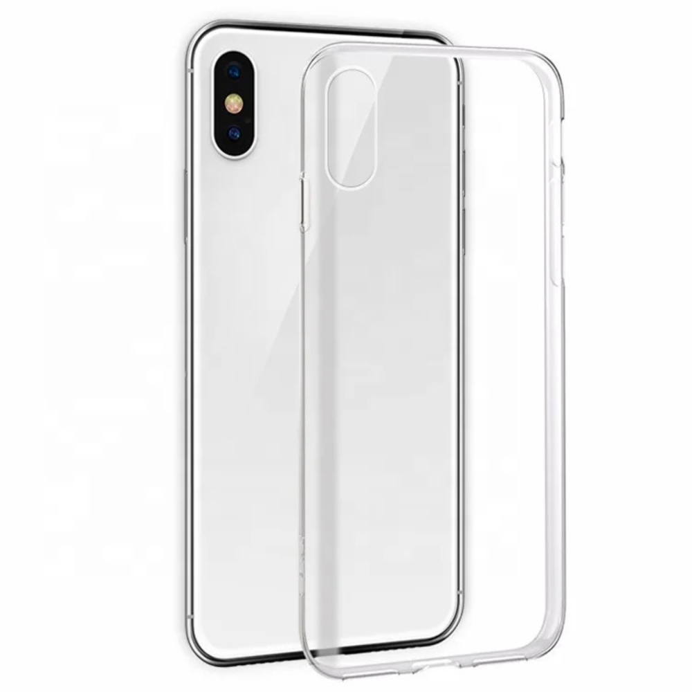 Qixxronics Transparent Case for iPhone XS Shockproof Clear Phone Case