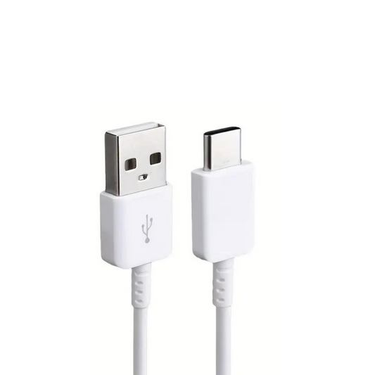 Charger For Samsung Galaxy USB Type-C 6FT Charging Cable Charger White Color