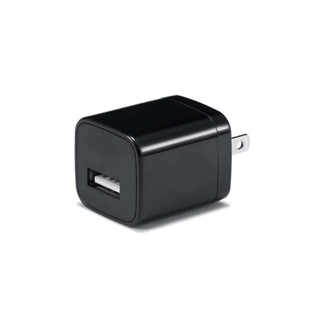 Black USB Wall Charger 1A/5V Travel Charger USB Charging Plug AC Power Adapter