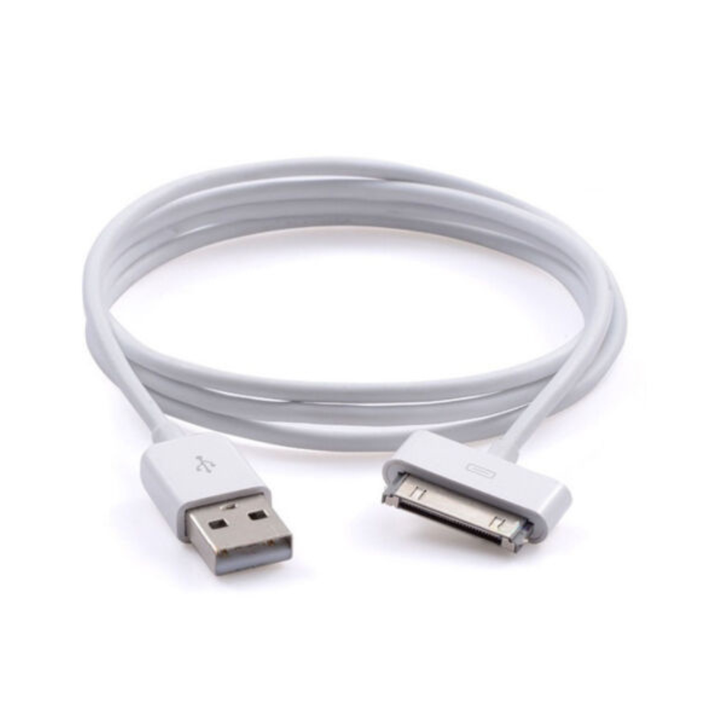 6FT 30pin USB Charger Data Sync Cable Cord For iPhone 3G/4/4S iPad 2 iPod nano