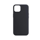 Qixxronics for iPhone 12 Mini Silicone Case Black Shockproof Slim Design Phone Case Cover