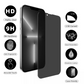 3-Pack Qixxronics for iPhone 13 Mini Privacy Screen Protector Anti Spy Tempered Glass 9H Black