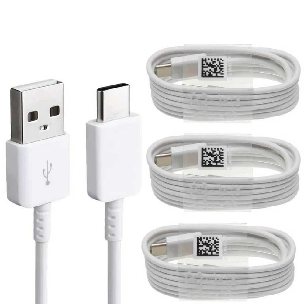 (3 PACK) 10FT USB-C to USB Type A Charger Data Type C Cable for iPad Pro 12.9/11 2018 Galaxy Ultra S20+S10 S9 Note 10 Tab S4 Nintendo Switch, MacBook Air, Pixel 3a 2 XL, LG, Sony Xperia XZ