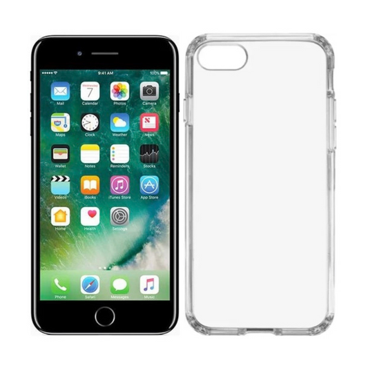 Qixxronics Phone Case for iPhone 7 / iPhone 8 Protection Cover for iPhone 7 / iPhone 8 Clear