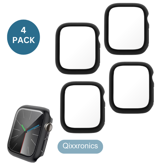 4 pack apple watch Black