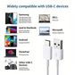 USB-C Type C Fast Charging Cable For Samsung Galaxy S20/Plus/Ultra 5G