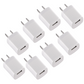 USB Wall Charger Cube, 1A/5V USB Adapter Block, USB Adapter Power Plug Charging Station Box Base Replacement for iPhone 14/13/11/12 XS/XS Max/X/8/7/6 Plus, Galaxy S9/S8/S8 Plus, Moto, Kindle, LG