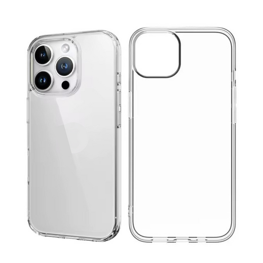 Qixxronics Transparent Case for iPhone 12 Pro Max Shockproof Clear Phone Case