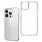 Qixxronics Phone Case for iPhone 13 Pro Protection Cover for iPhone 13 Pro Clear