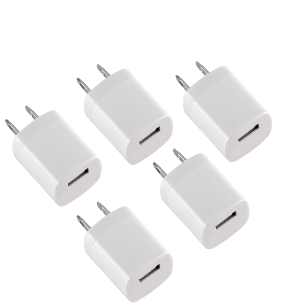 USB Wall Charger Adapter 1A/5V Travel Charging Adapter