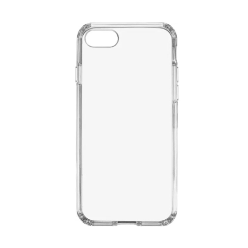 Qixxronics for iPhone SE2 / iPhone SE3 Clear Case Shockproof Phone Case