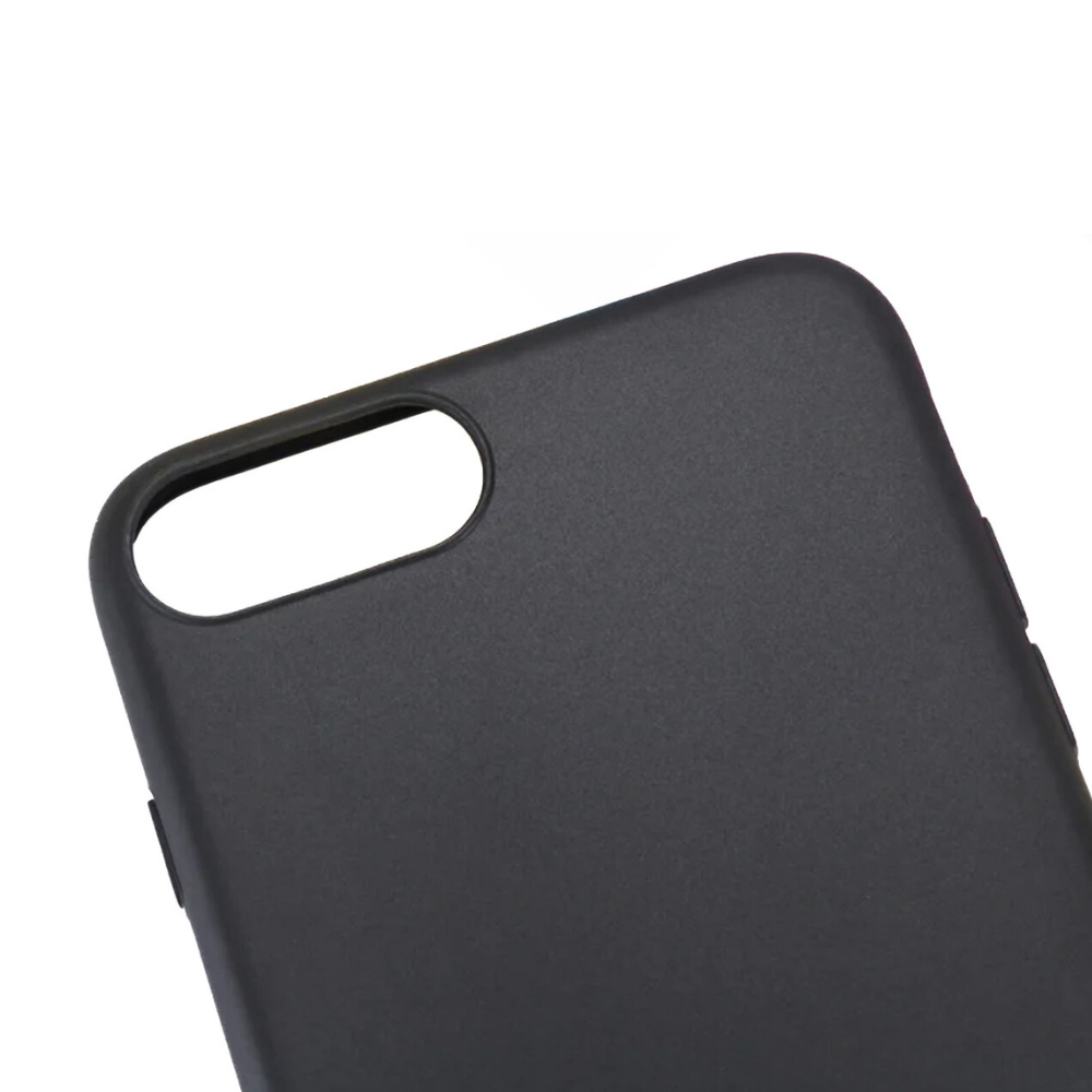 Qixxronics for iPhone 6 / iPhone 6S Silicone Case Black Shockproof Slim Design Phone Case Cover