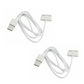 2x 6ft 30-Pin USB Charger Data Sync Cable Cord For iPhone 3G/4/4S iPad 2 iPod nano1-6