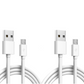 2 Pack 5FT Micro USB Charging Cable Cord for Samsung Galaxy tab Charger A,E, S2, 3, 4, 7.0" 8.0" 9.6" 9.7" 10.1" Galaxy Note tab s7 s6 SM-T280/ 350/580 Samsung Tablet Charger Cable Cord Micro USB Cable