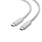 (2 PACK) 3FT USB C to USB C Charger Cable, Type C iPhone 15 Fast Charging Cable Compatible with MacBook Pro, iPad Pro Air, iPhone 15/15 Plus/15 Pro Max, Galaxy S23+/S23 Ultra, Pixel-Grey [2-Pack 3FT]