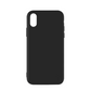 Qixxronics for iPhone X Silicone Case Black Shockproof Slim Design Phone Case Cover