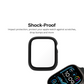 3PCS Qixxronics Case for Apple Watch Ultra 2 (49mm) with Built-in Tempered Glass Screen Protector
