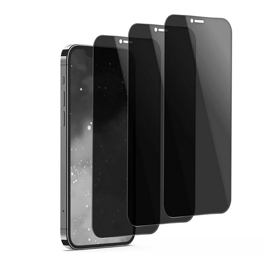 3-PACK Qixxronics Privacy  Tempered Glass Screen Protector for iPhone 11 Pro / iPhone XS / X 5.8inch