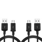 2x Micro USB Cable, 3FT High Speed Fast Charging USB Cable, 2-Pack 3FT Durable Android Phone Charger Cord, Compatible with Samsung Galaxy S7 S6 Note LG V10 Tablet PS4 MP3