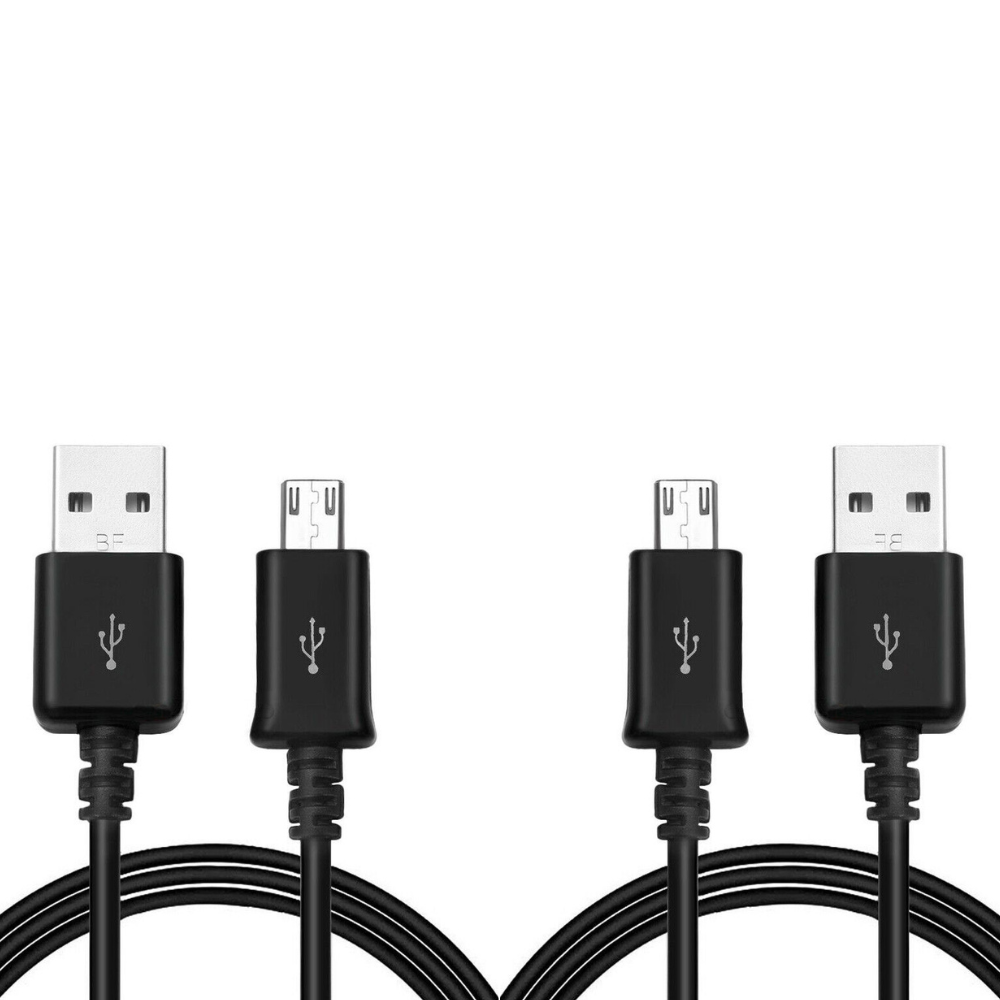 2x Micro USB Cable, 3FT High Speed Fast Charging USB Cable, 2-Pack 3FT Durable Android Phone Charger Cord, Compatible with Samsung Galaxy S7 S6 Note LG V10 Tablet PS4 MP3