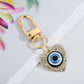 11 Styles Turkish Evil Eye Pendant Keychain For Women Men Vintage Fatima Hamsa